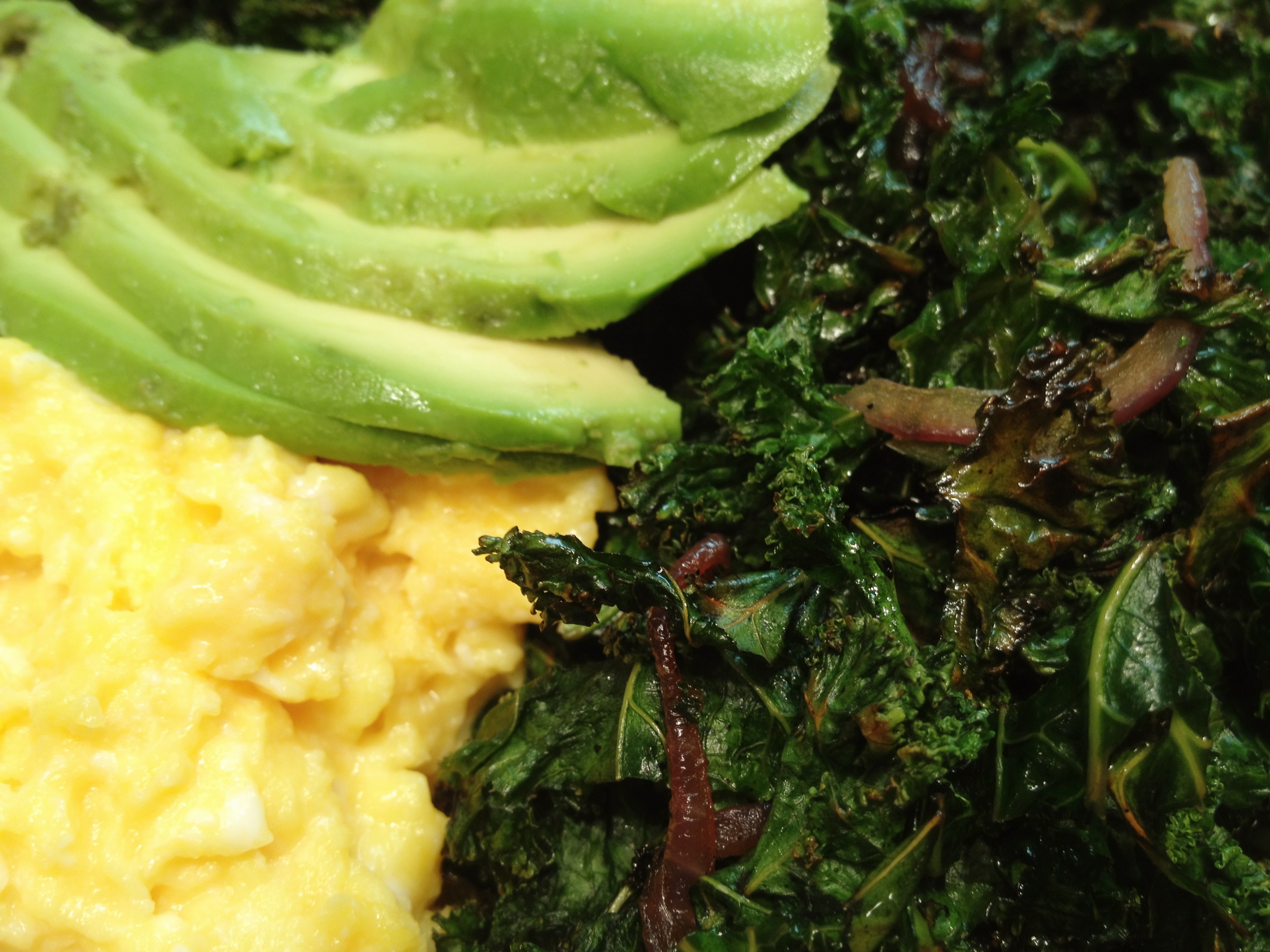 Kale for Breakfast the drunken fig