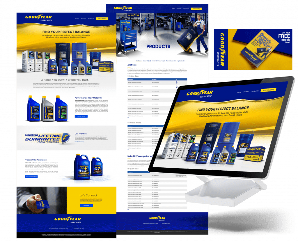 Product Packaging Design Case Study Goodyear Lubricants