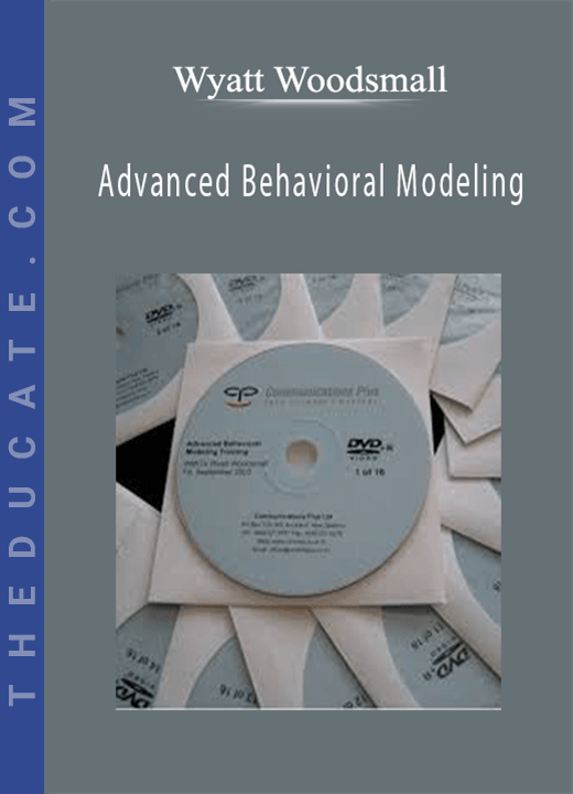 Wyatt Woodsmall Advanced Behavioral Modeling