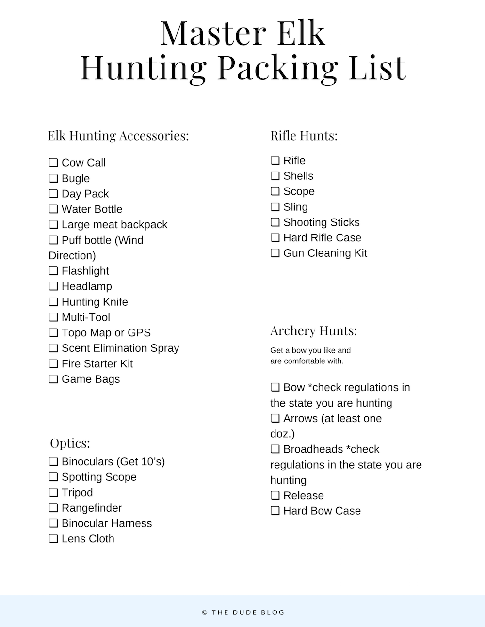 Montana Elk Hunting Tips The Dude Blog