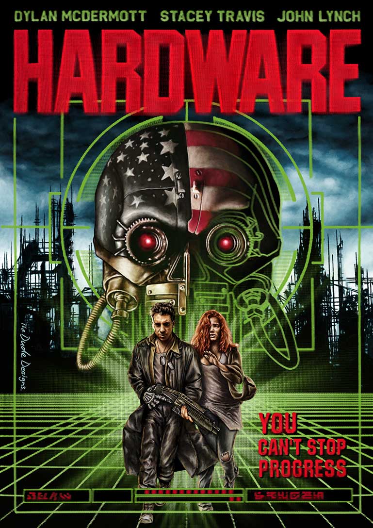 Hardware 1990 DVD cover artwork by the dude designs (tom hodge)The Dude Designs