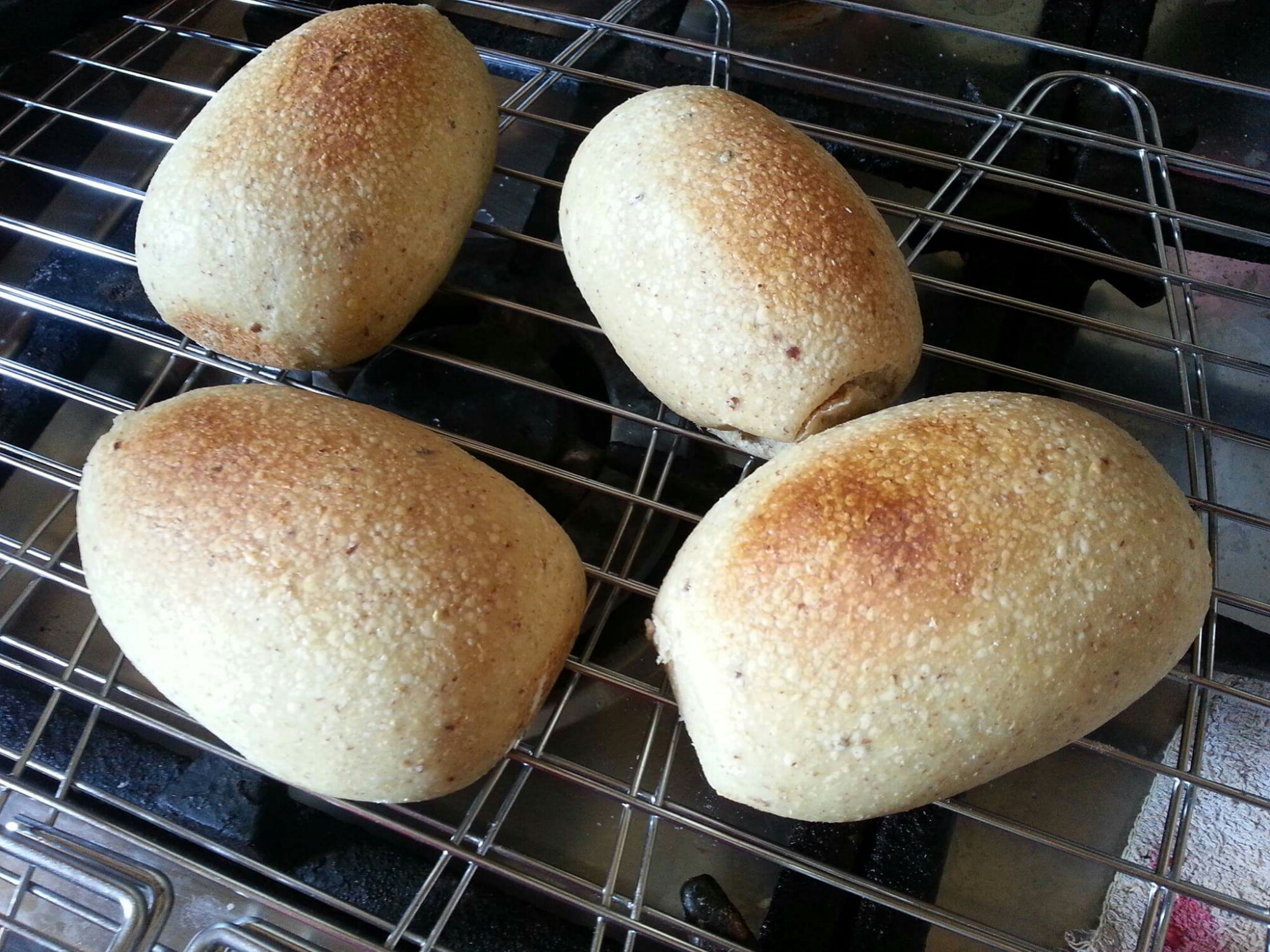 Mixed Flour Mini Bread Loaves the dutch baker