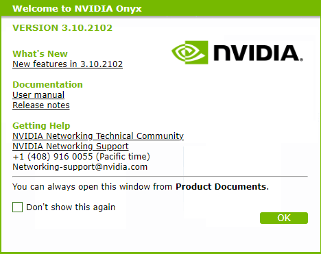 Onyx (MLNX-OS) Upgrade - theDXT