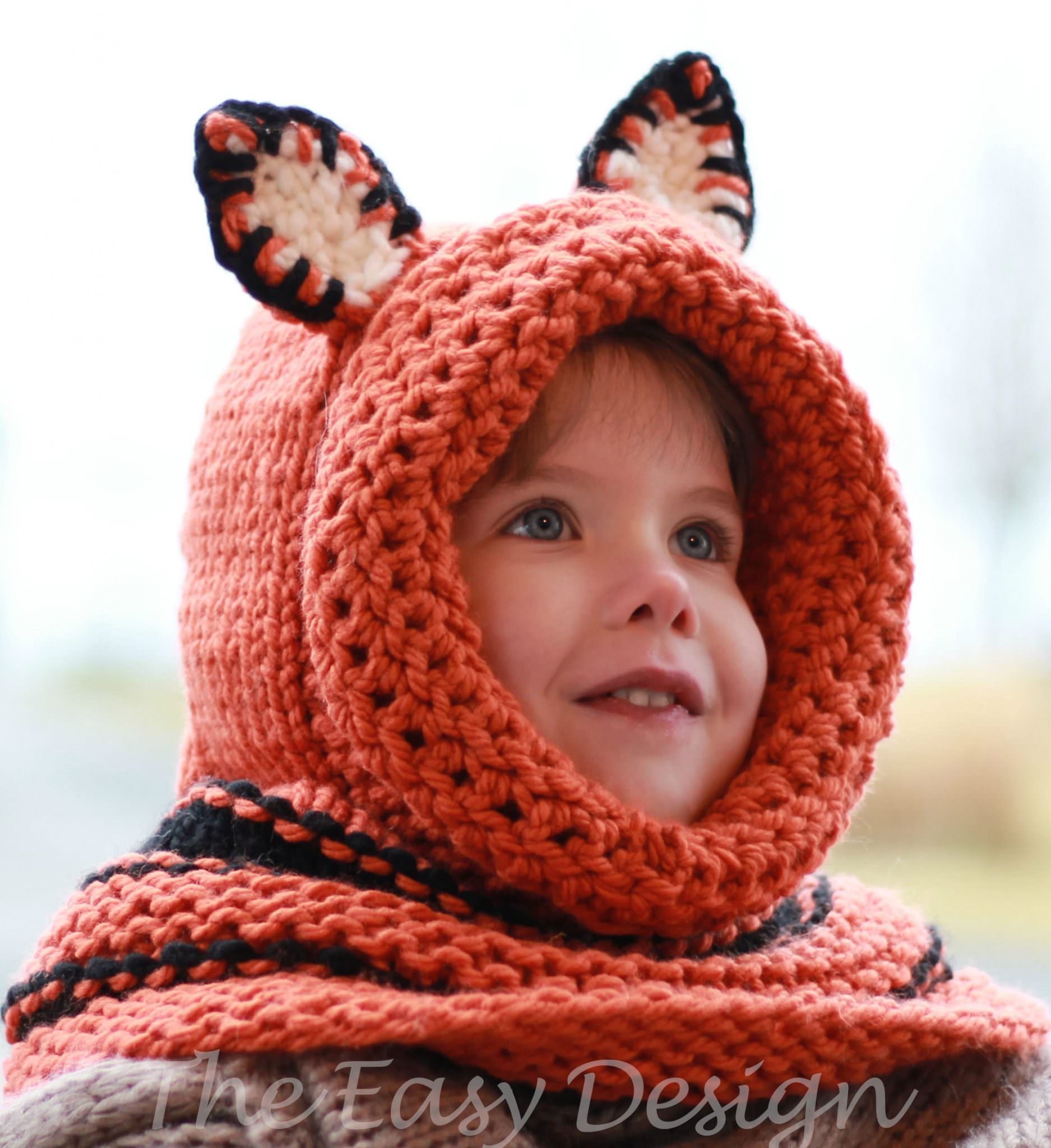 Knitted Hooded Cowl Pattern
