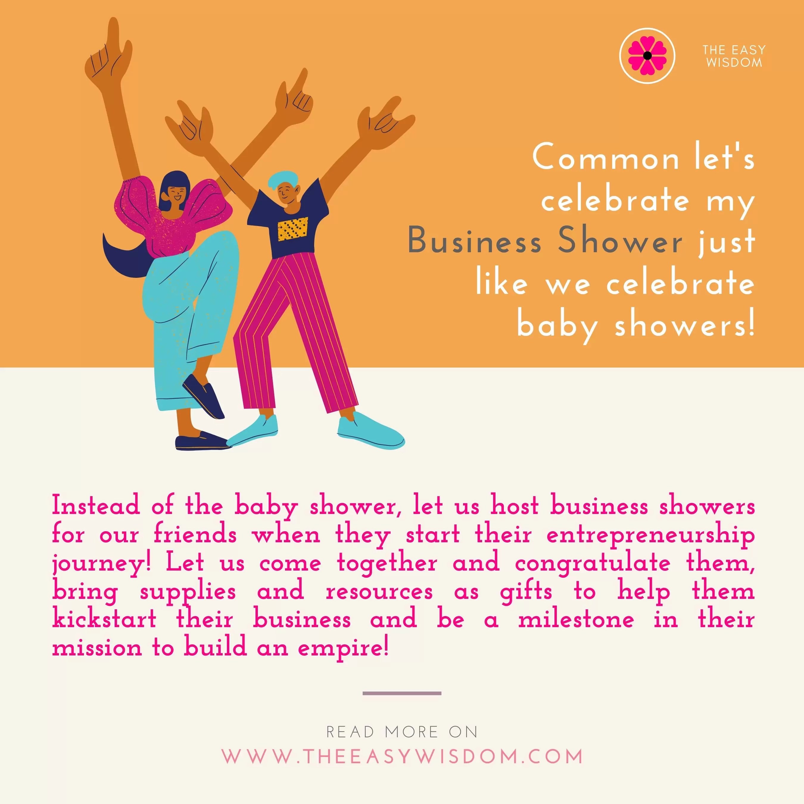 Business Shower Ideas To Celebrate Your New Startup! 💥 🥳