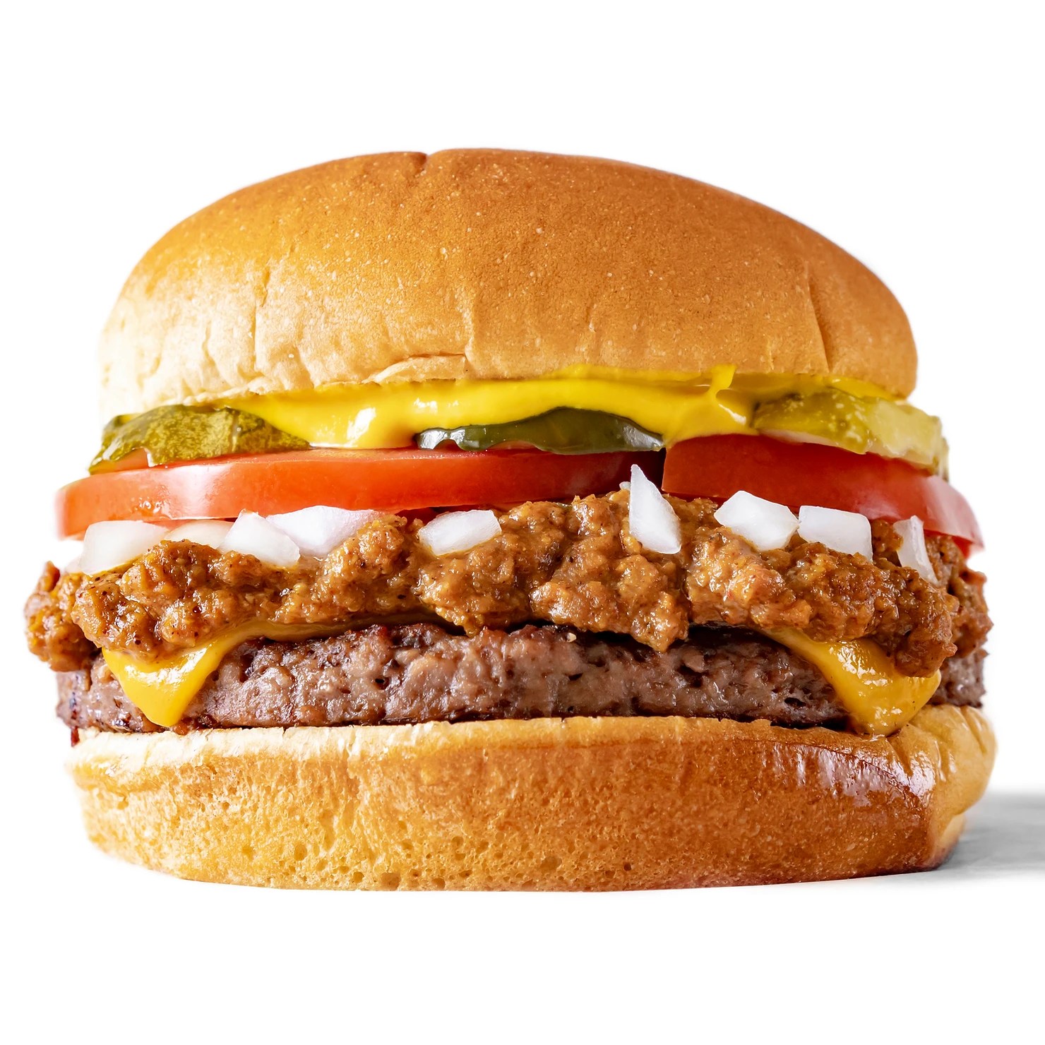 Vegan Tommy's Chili Burger Thee Burger Dude