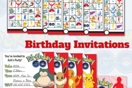 Pokemon Go Pokebingo Free Printable Bingo Game