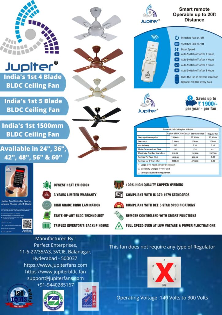 "Your electricity bill can be reduced by 70 at full speed; and can go