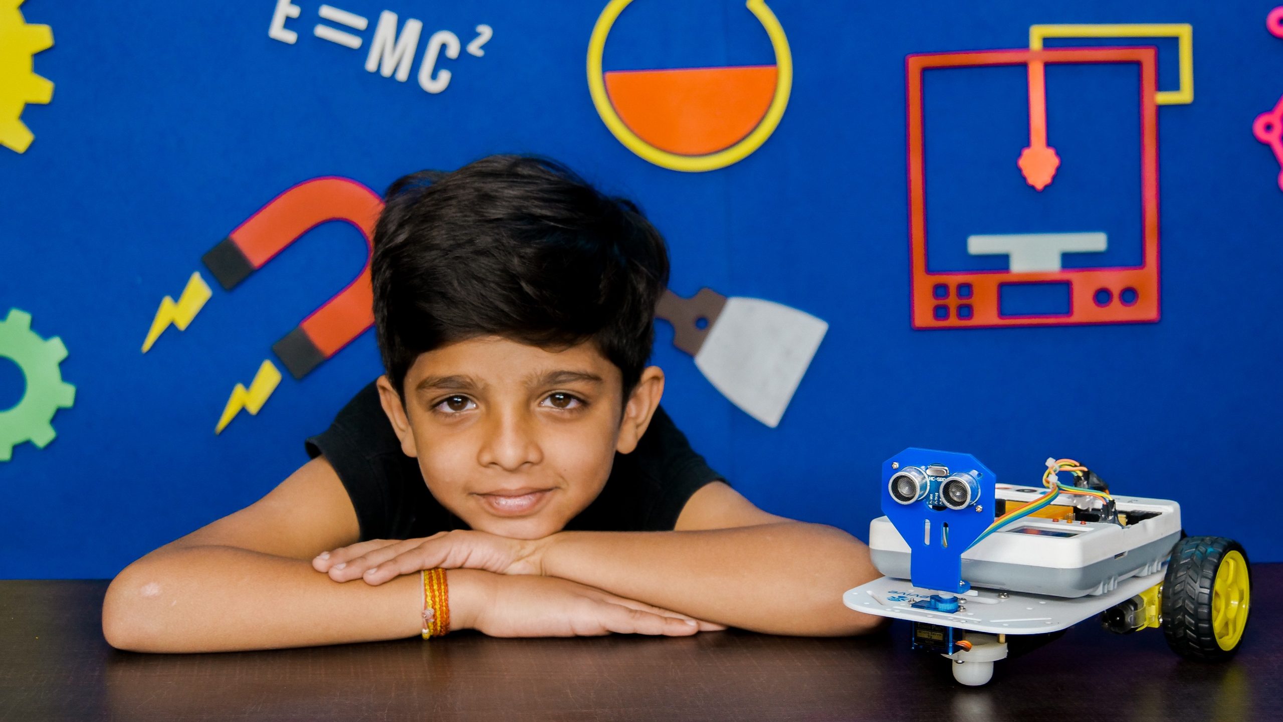 Ambitious Children can Choose Among Different Types of Jobs in Robotics