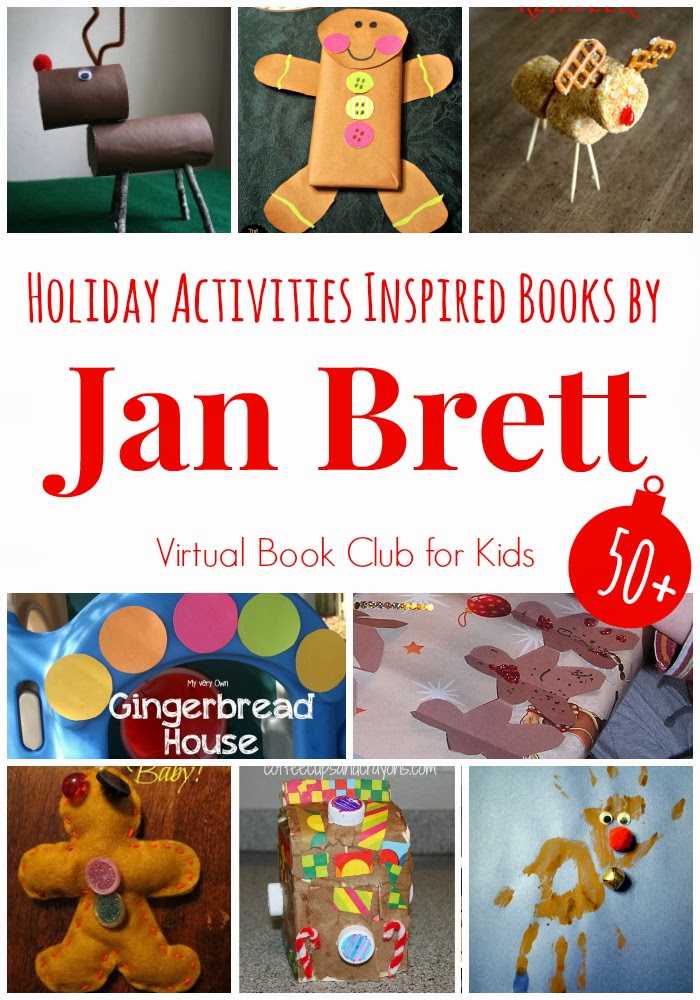 Gingerbread Man Gift Wrap Jan Brett Virtual Book Club for Kids The