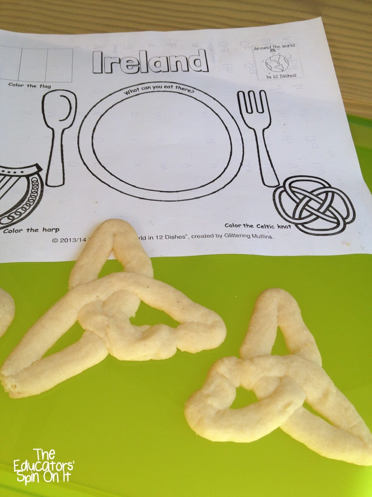 Celtic Knot Cookies from Ireland The Educators' Spin On It