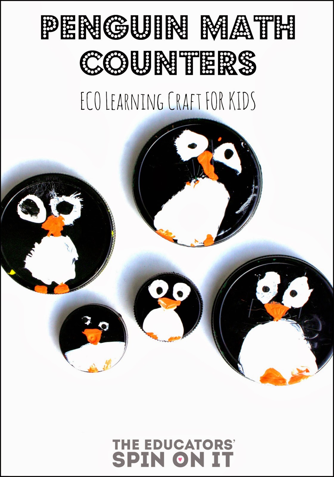 Penguin Math Counters for Preschool Learning