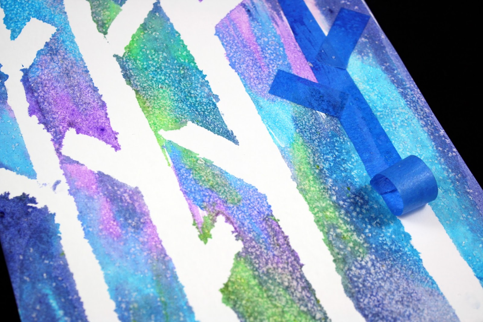 Easy Birch Tree Painting with Kids The Educators' Spin On It