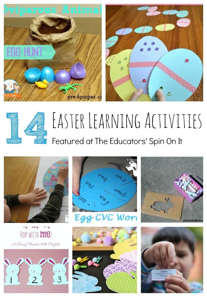 14 Easter Learning Activities for Kids The Educators' Spin On It