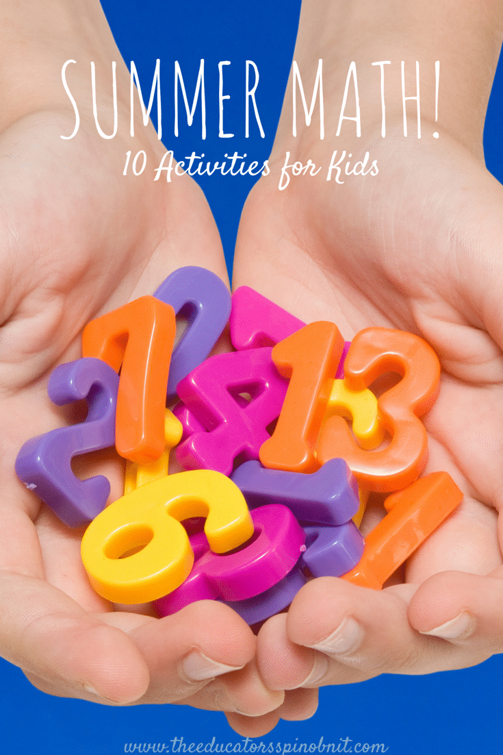 10 Fun Math Activities to Keep Your Preschooler Learning all Summer