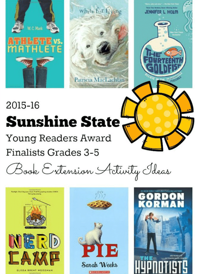 2015 16 Sunshine State Young Readers Award Finalists