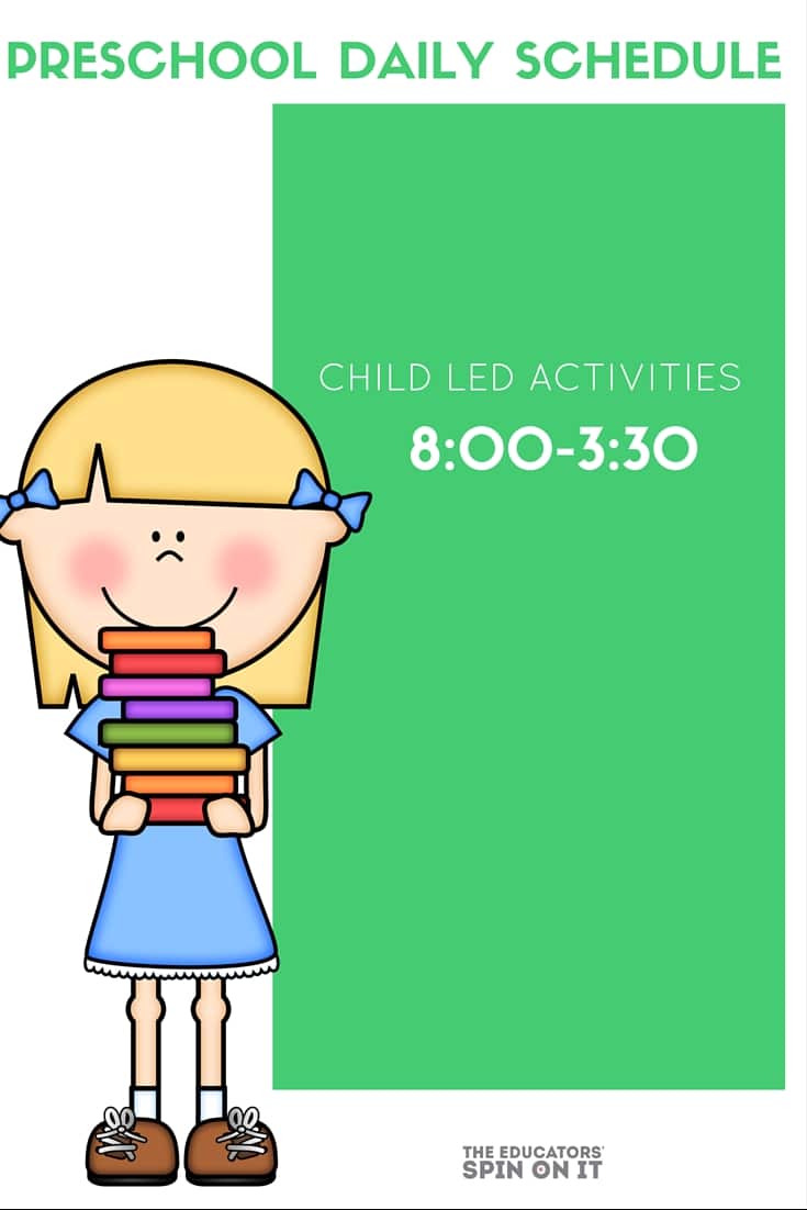 Preschool Daily Schedules