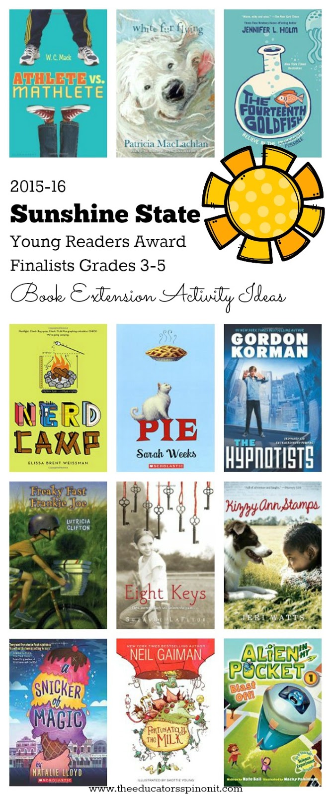 2015 16 Sunshine State Young Readers Award Finalists