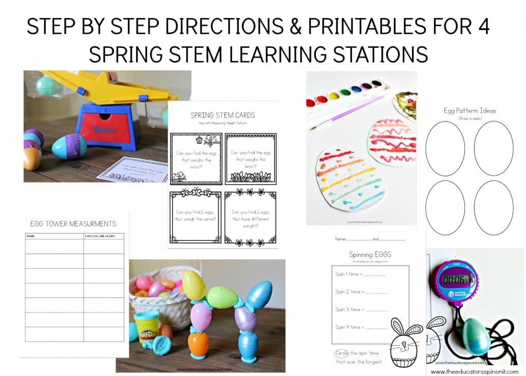 Spring STEM Activities for Kids in the Classroom
