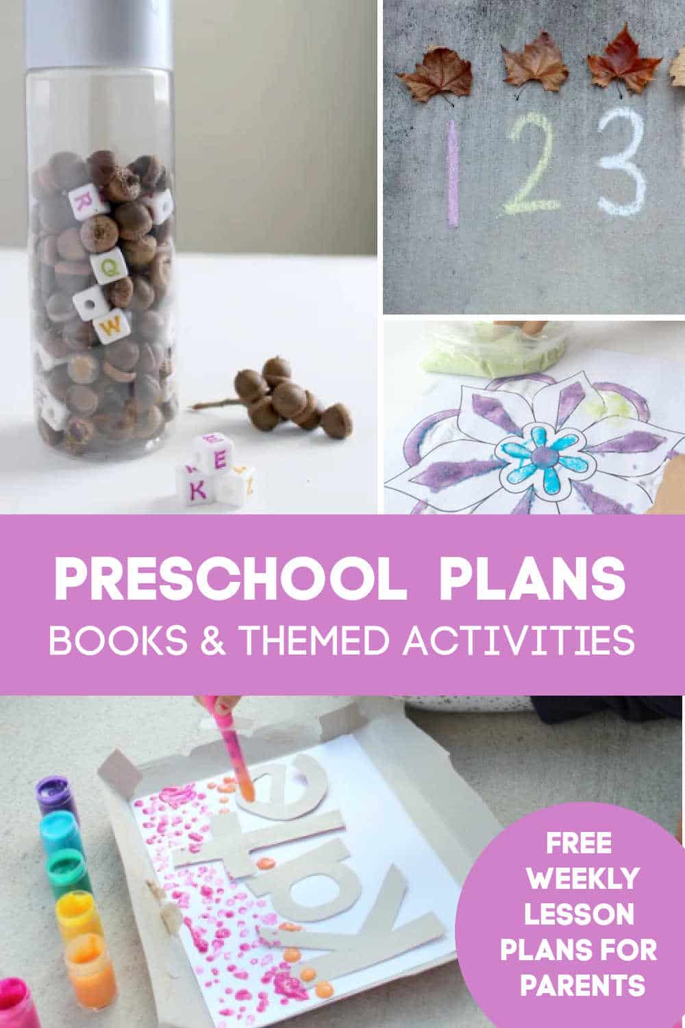 Preschoolplansbooksandthemedactivities The Educators' Spin On It
