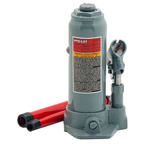10 hydraulic bottle jacks with heavy lifting capacity.