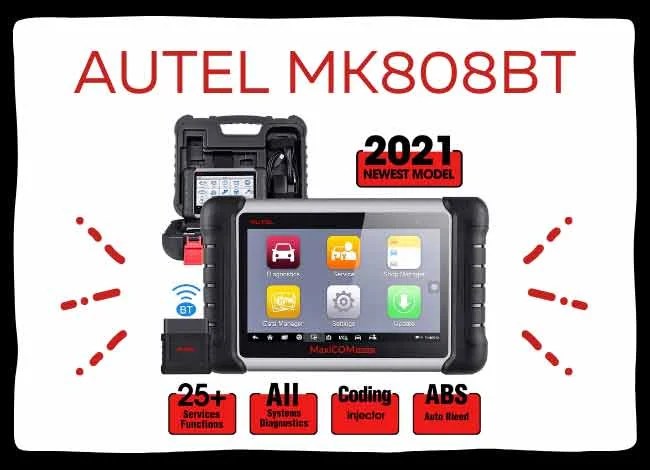 Autel MK808BT Review [2021 Newest Diagnostic Scan Tool]