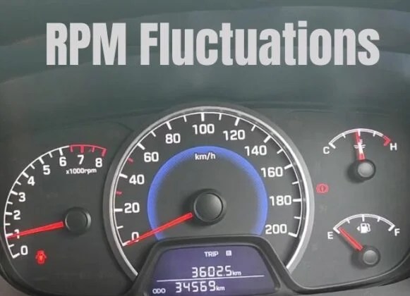 How to fix RPM fluctuation when driving? (Causes included)