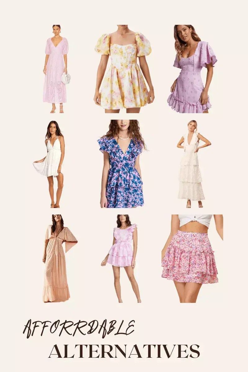 25+ Loveshackfancy Dress Dupes to Fulfill Your Floral Dreams