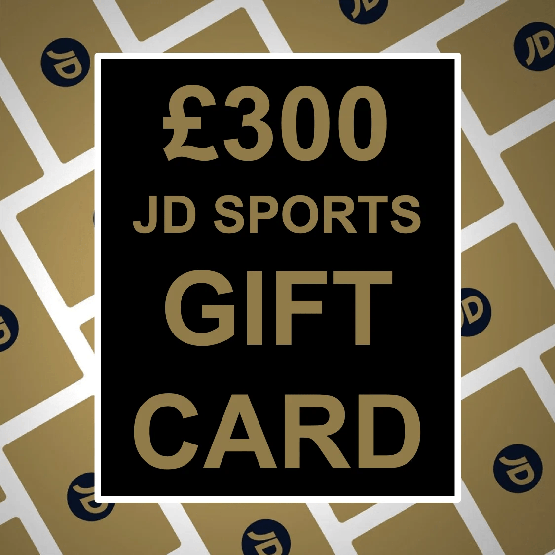 £300 JD SPORTS GIFT CARD THE EMPEROR COLLECTION