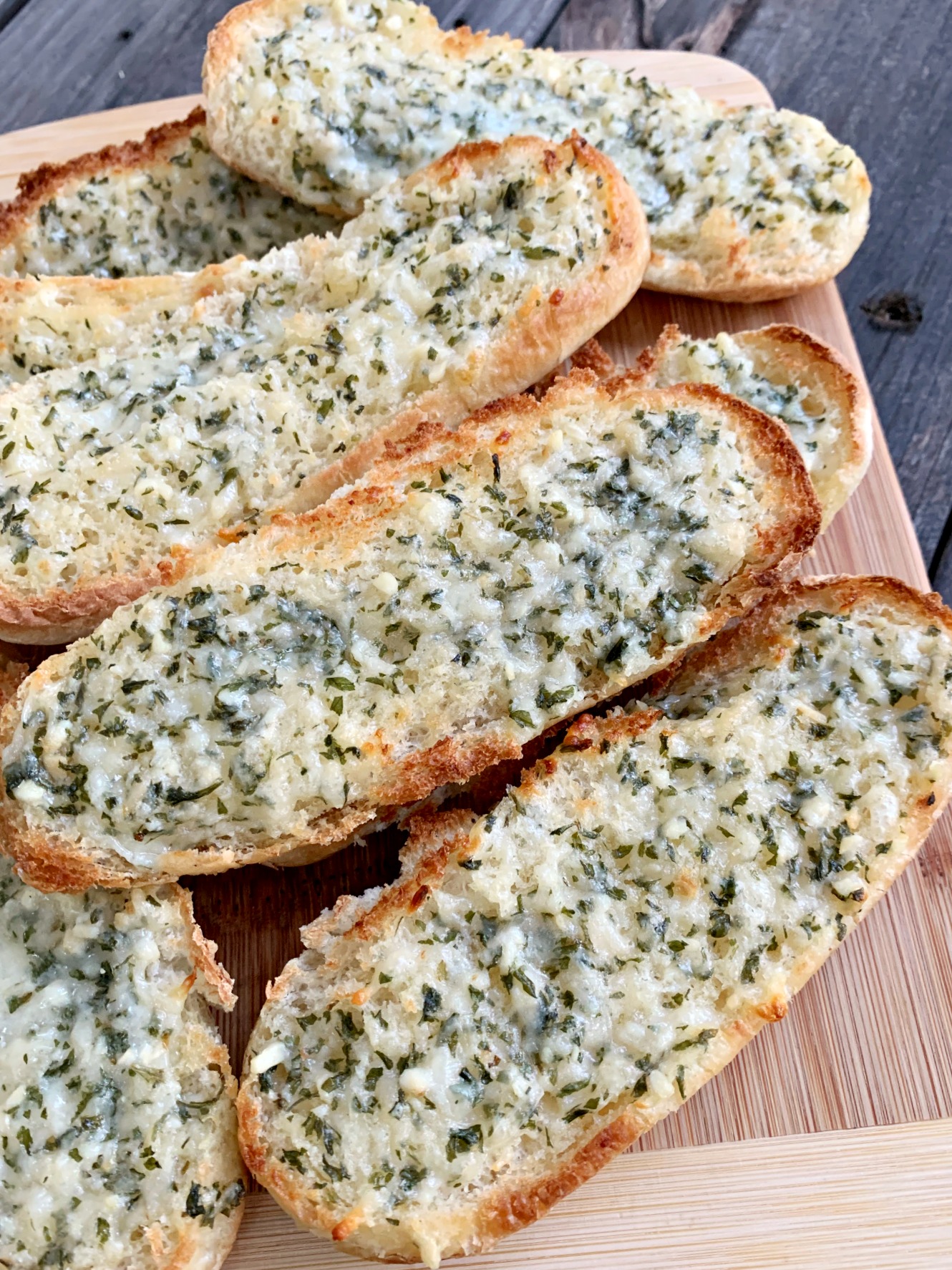 Garlic Cheesy Bread The Endless Appetite