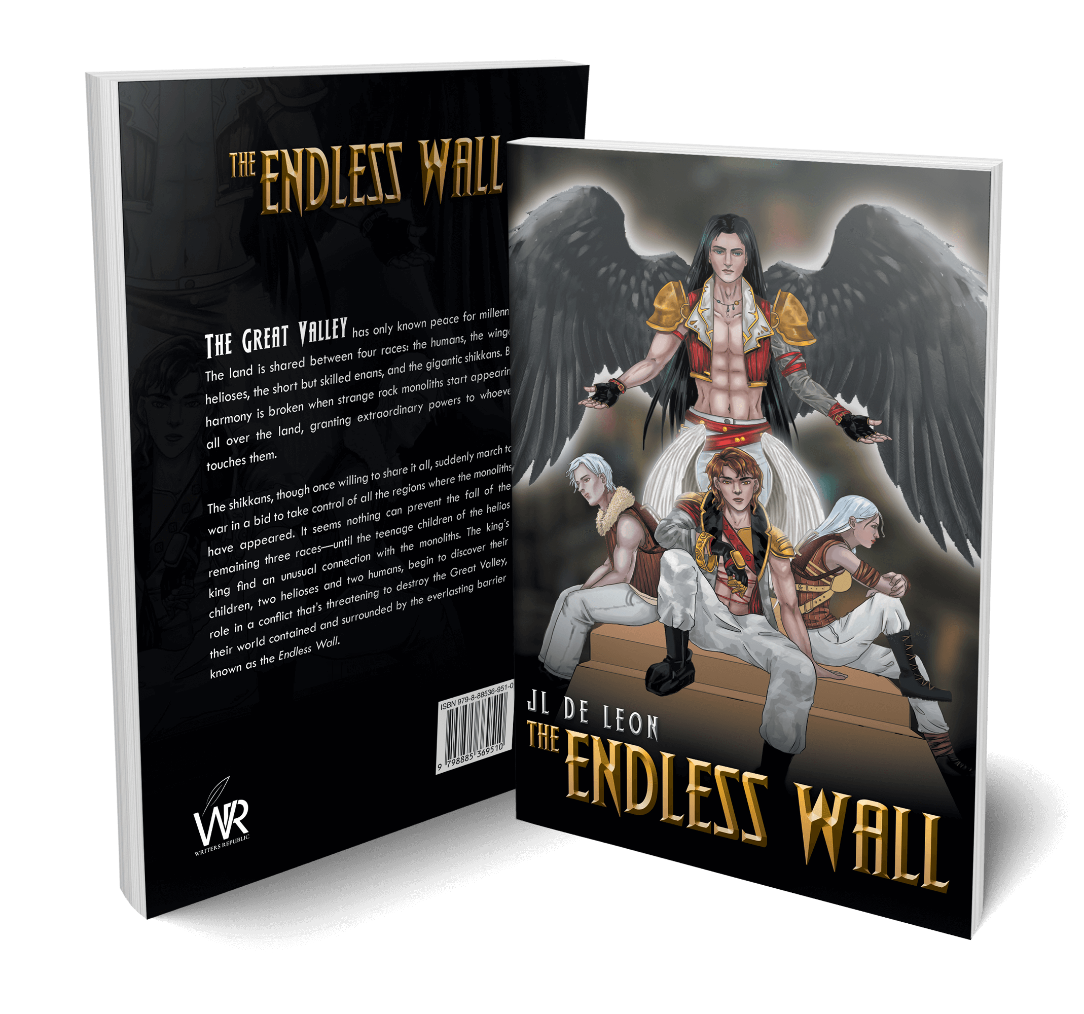 Fiction book by Author JL De Leon The Endless Wall