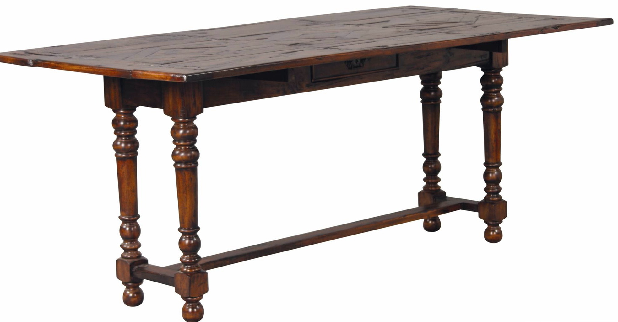 Henredon Flip Top Console Table