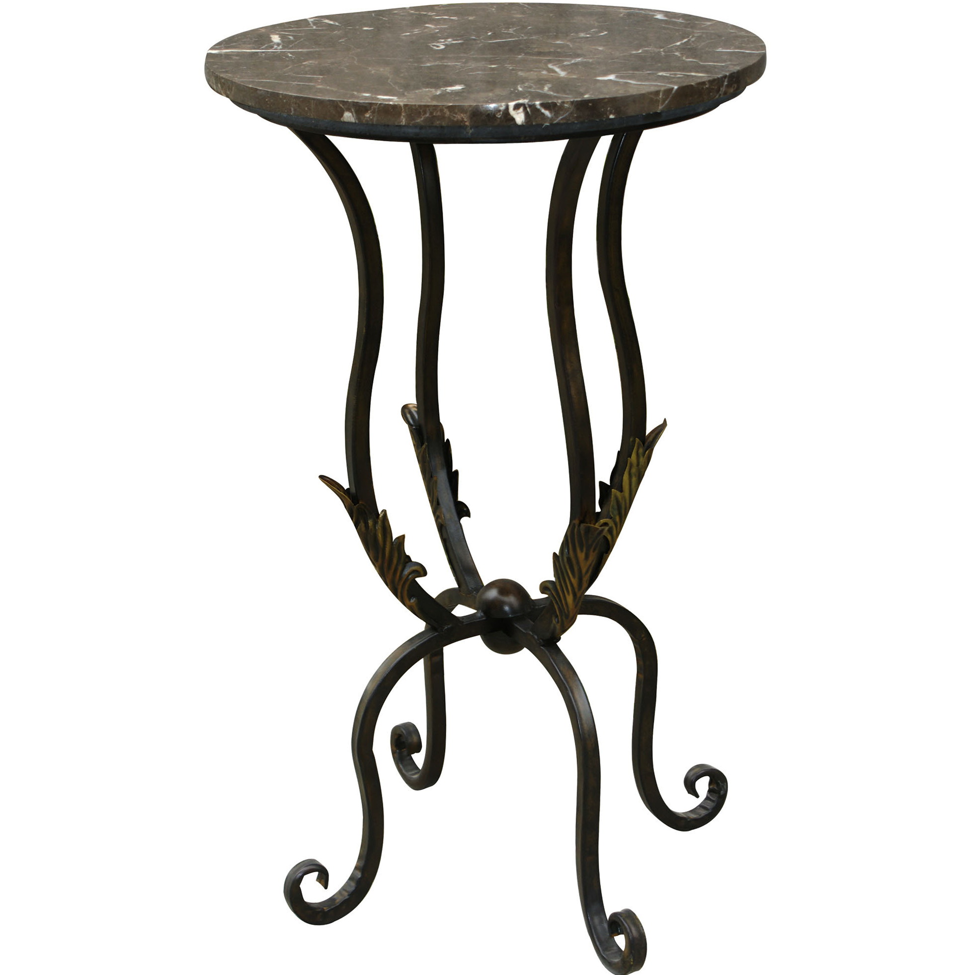 Marble Side Table Round