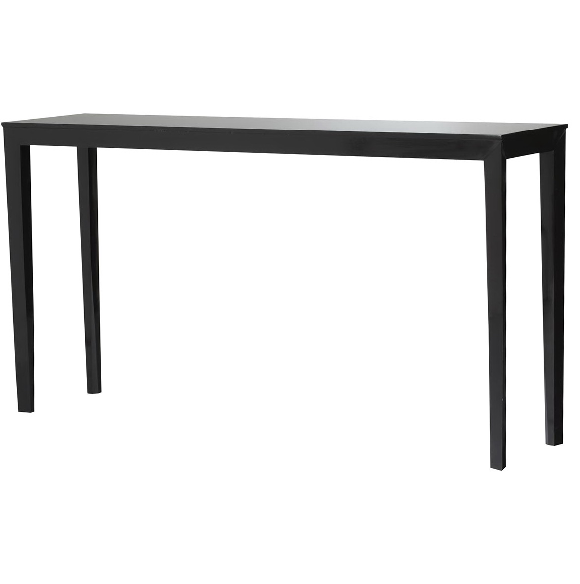 Small Console Table Black