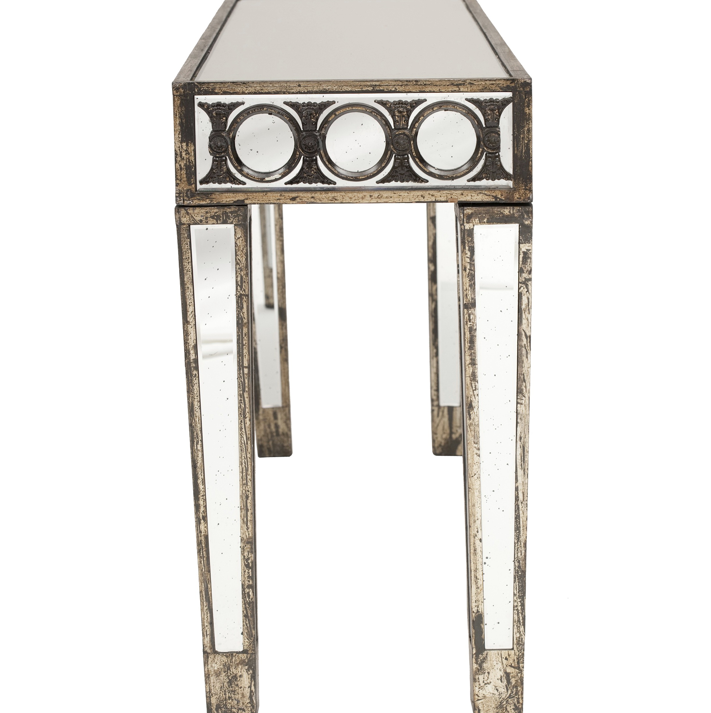 Small Mirror Console Table