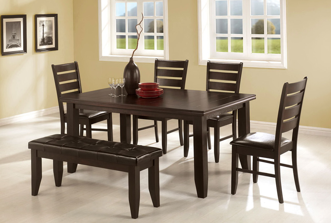 Dining Table Bench Set