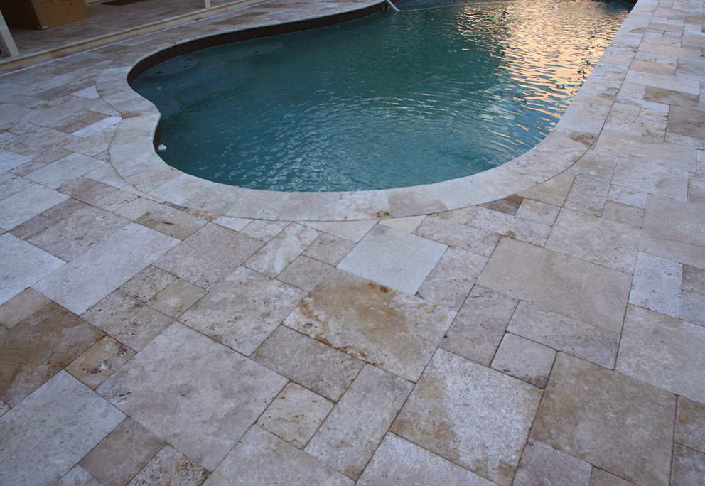 Travertine Pavers For Pool Decking
