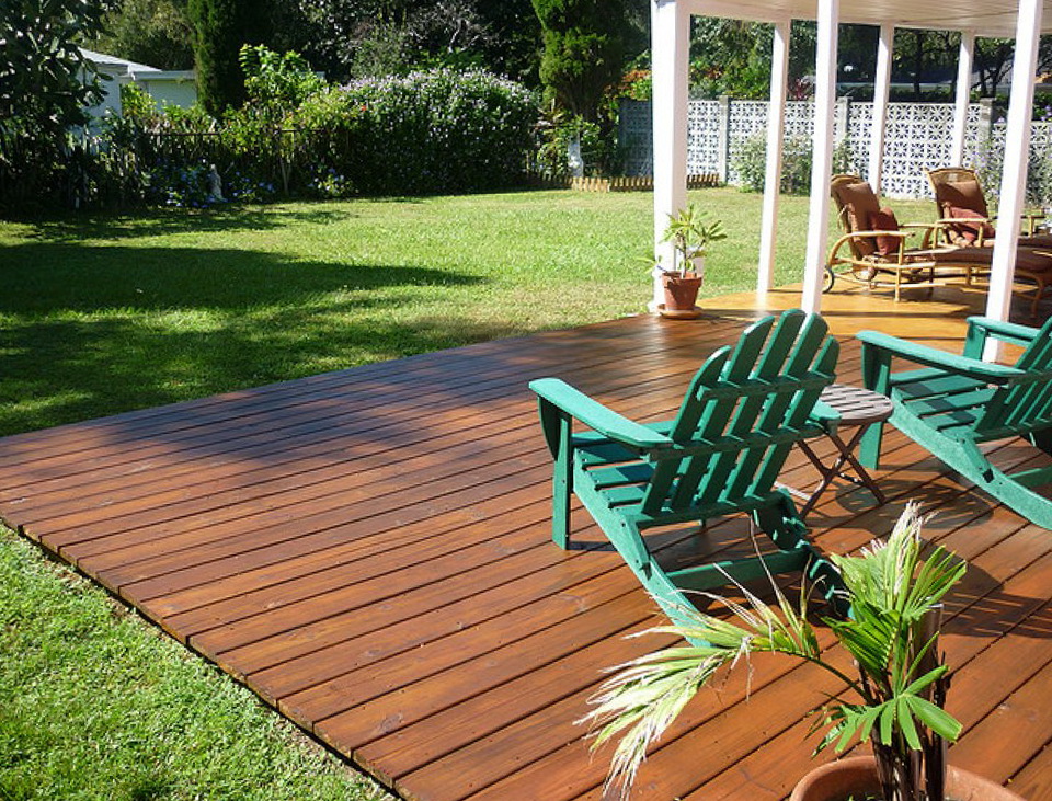 Ground Level Deck Ideas