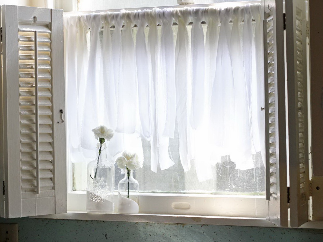 Kitchen Cafe Curtains Ideas