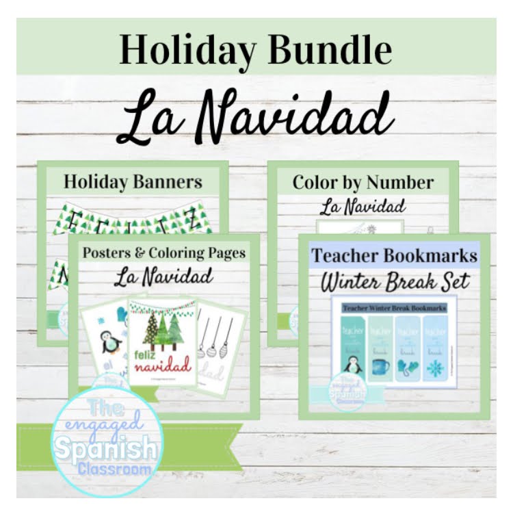 My 5 Favorite Winter Resources for Spanish Class (plus amazing FREE