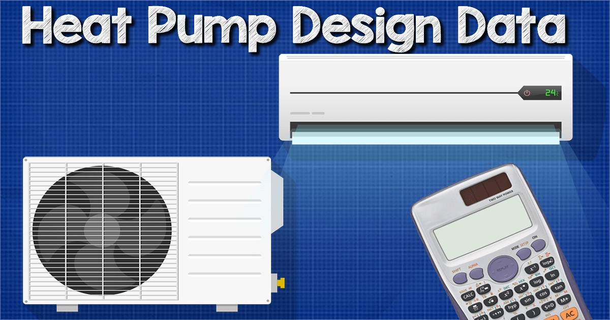 Heat Pump Design Data The Engineering Mindset