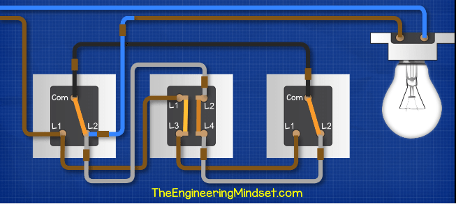 two way lighting circuit diagram uk - Wiring Diagram and Schematics