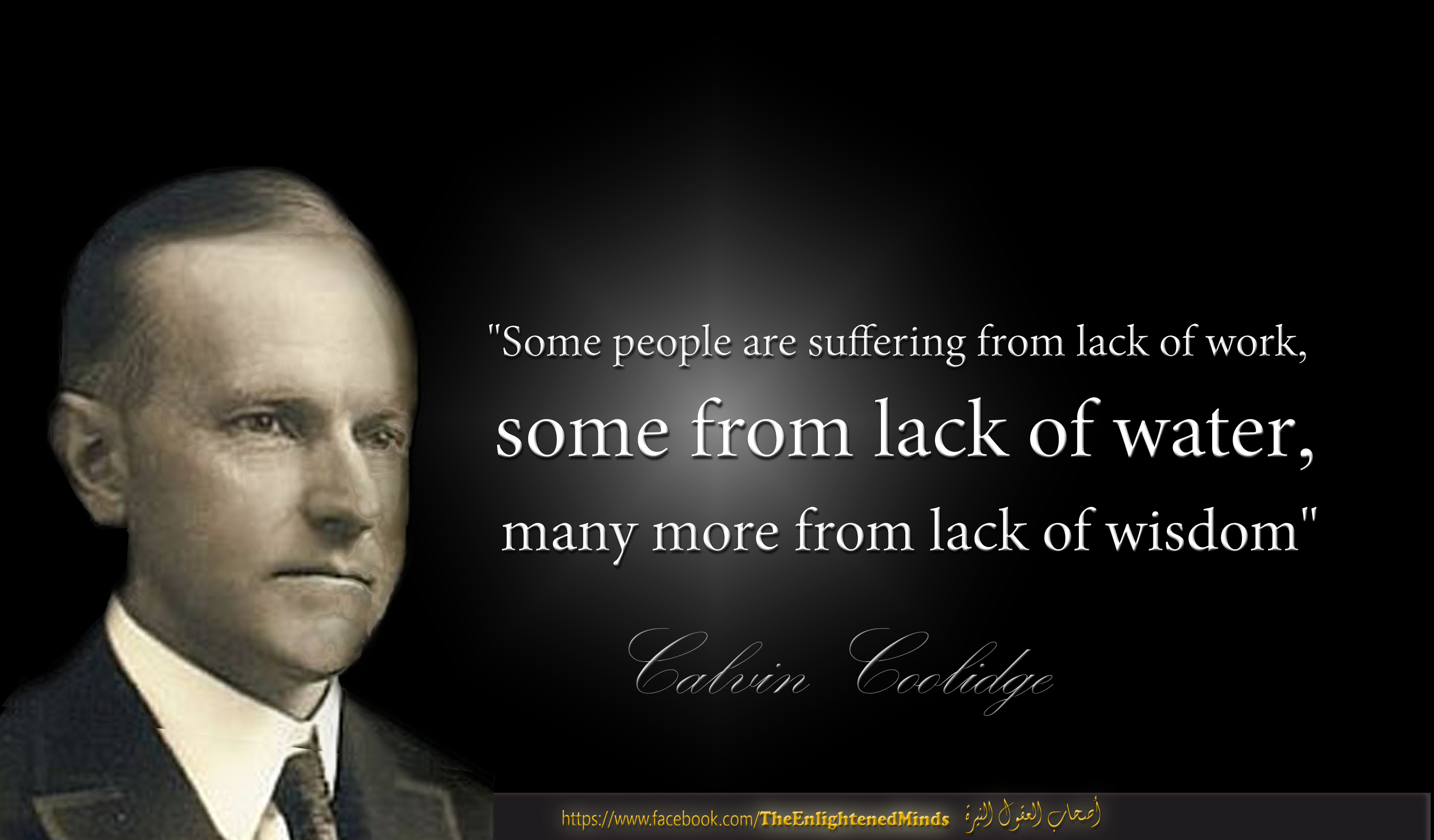 Calvin Coolidge Selected Quotes and Poster Designs « The Enlightened Minds