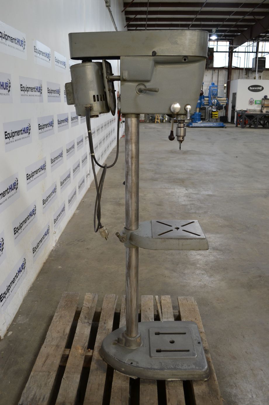 Lincoln 15" Floor Model 4Speed Drill Press, 1 Phase The Equipment Hub