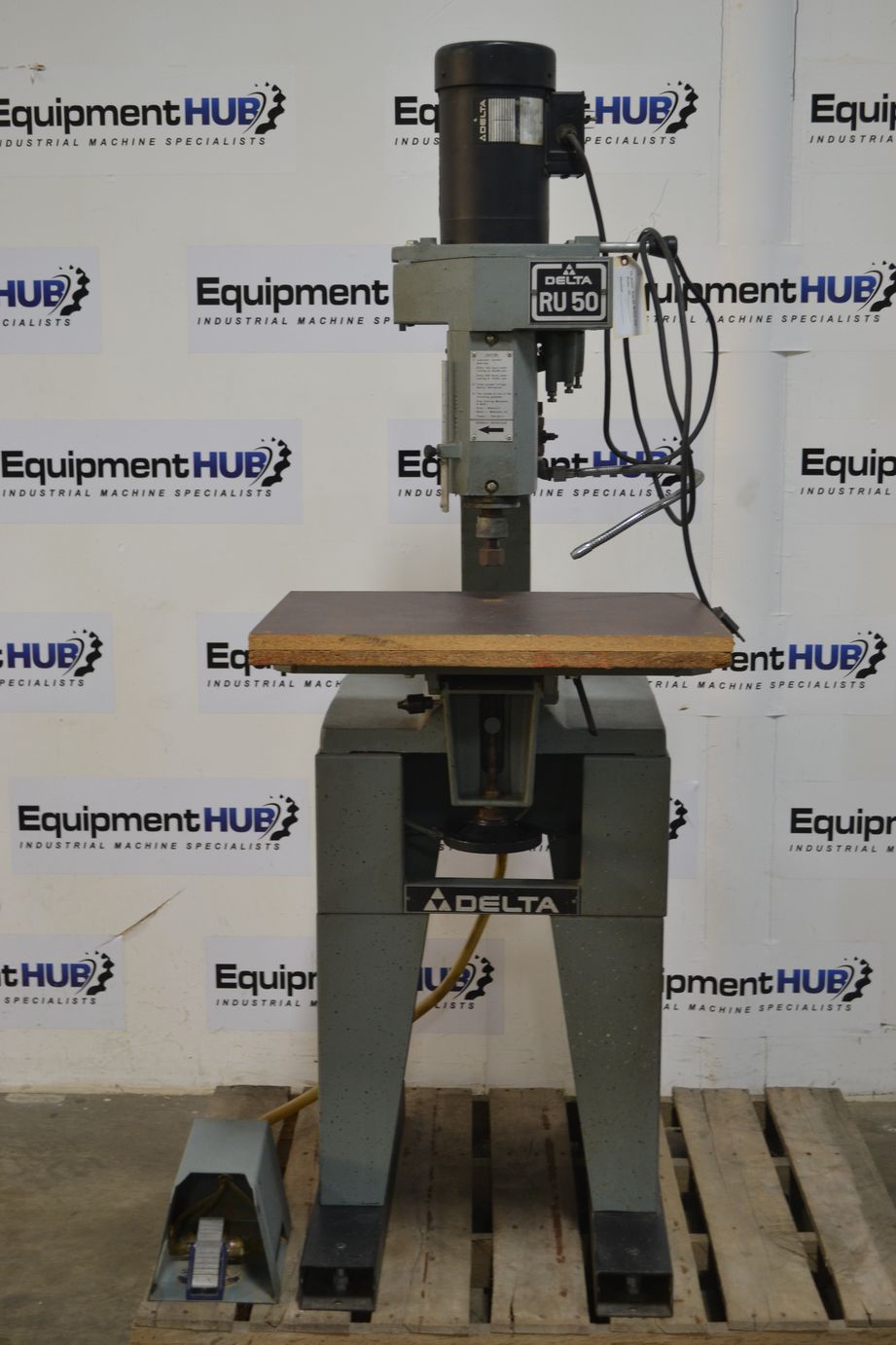 Delta RU50 Over Arm Head Pin Router, 2HP The Equipment Hub