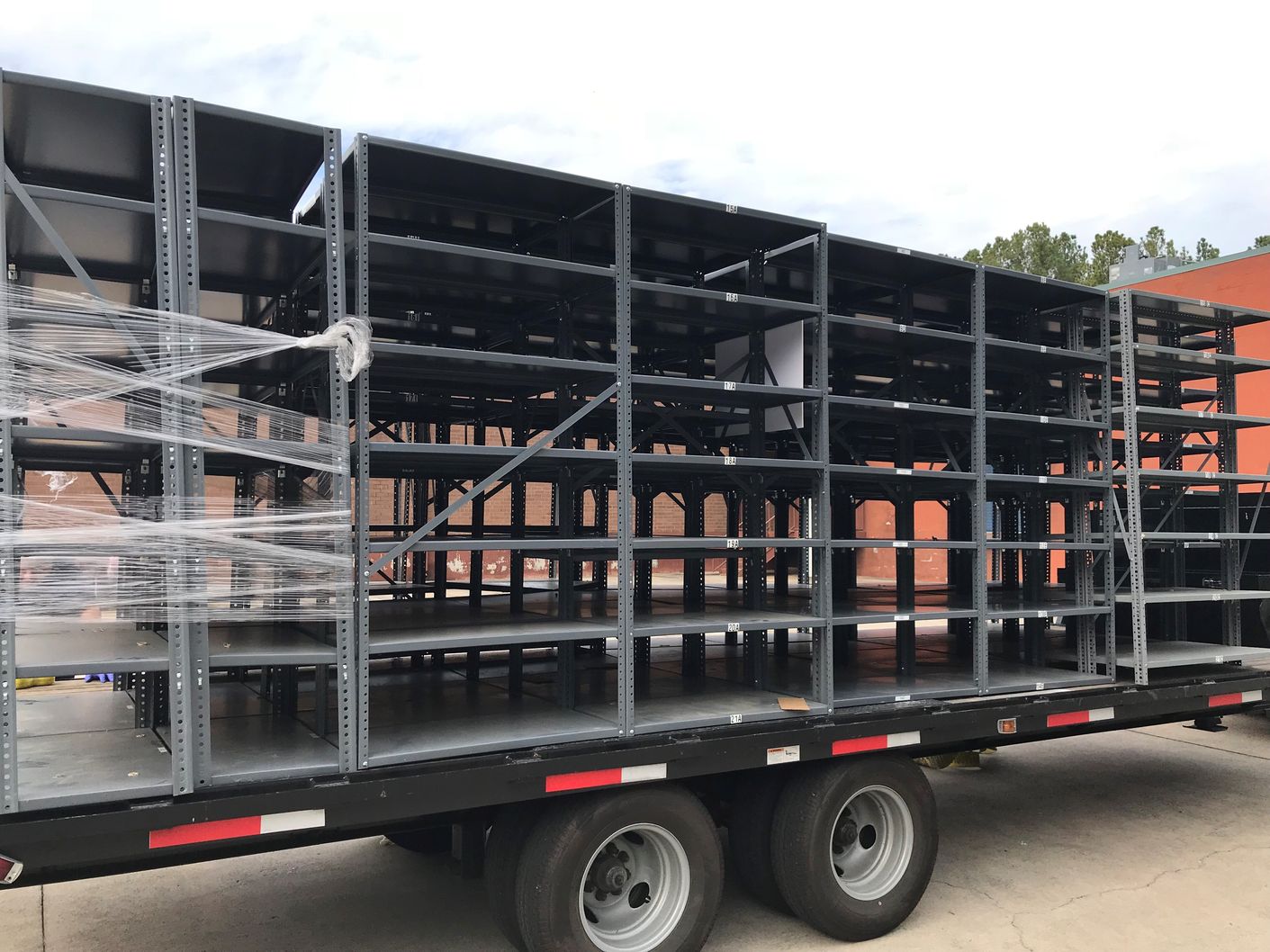 (10) Heavy Duty Metal Shelf Racking, various sizes The Equipment Hub