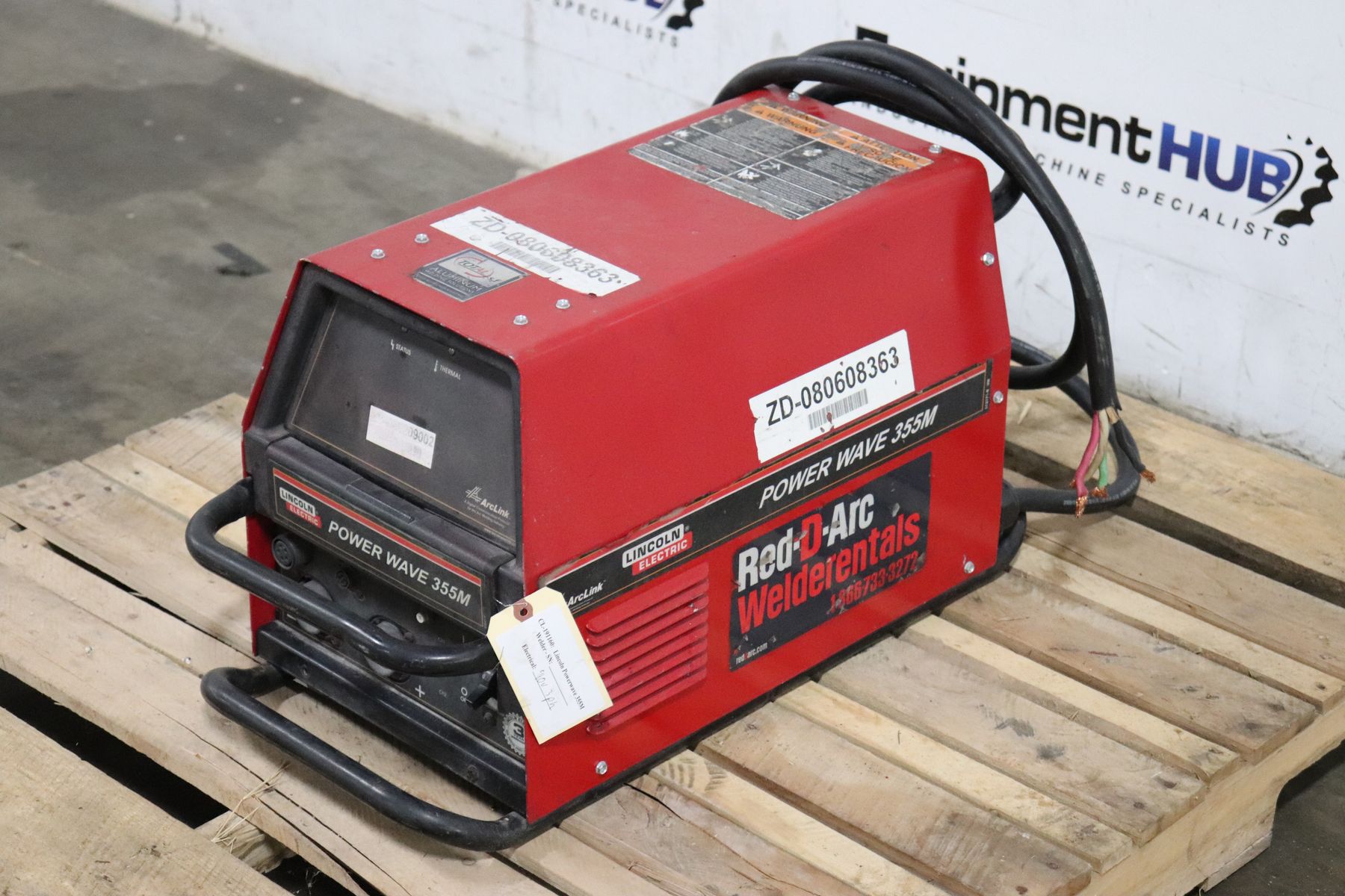 Lincoln Electric Power Wave 355M 350 Amp Advanced Process Welder Power