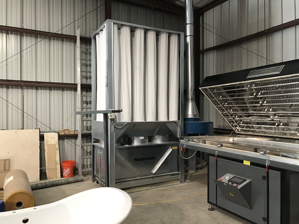 Nederman S1000 5,000 CFM Dust Collector w/ Dump Bin The Equipment Hub