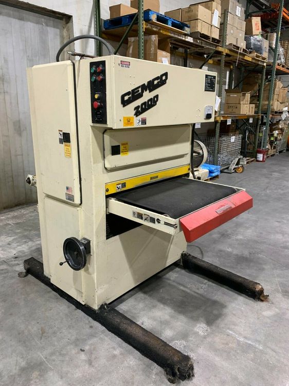 Cemco 2000 43" Wide Belt Sander The Equipment Hub