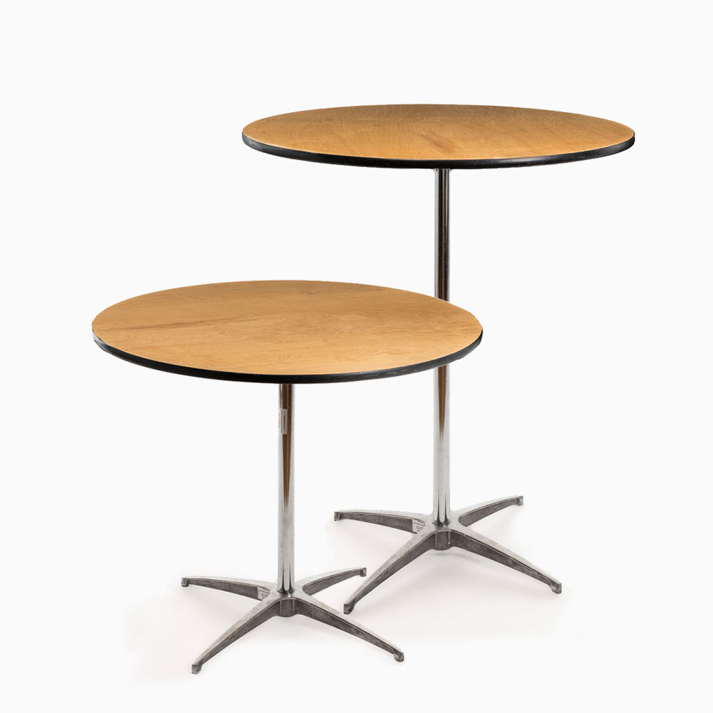 30" & 42" Cocktail Tables The Event Rental Co.
